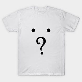 Font Character Pattern Face 3 T-Shirt